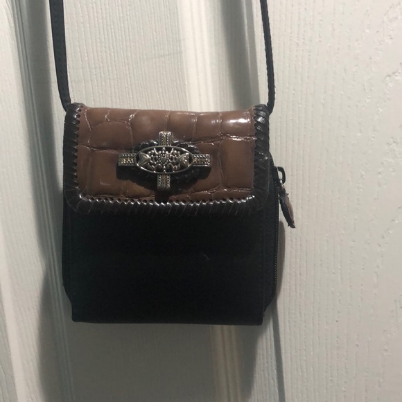 Black and brown mini purse - Picture 1 of 3